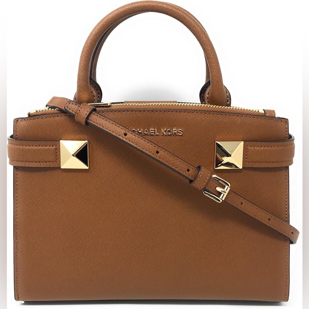 Michael Kors Karla SM Satchel Leather